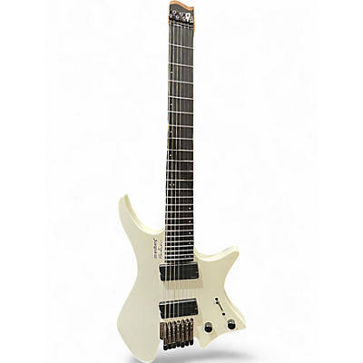 Used strandberg Boden Metal 7 Pearl White Solid Body Electric Guitar
