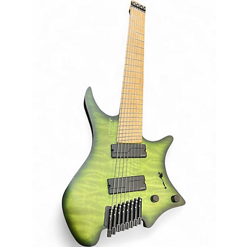 Used strandberg Boden NX 8 Trans Green Solid Body Electric Guitar Trans Green