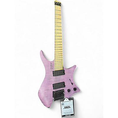 Used strandberg Boden Original NX7 Trans Purple Solid Body Electric Guitar