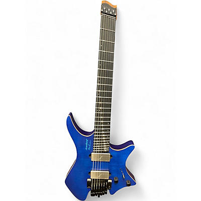 Used strandberg Boden Prog NX 7 7 String Trans Deep Blue Solid Body Electric Guitar