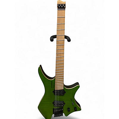 Used strandberg Boden Standard 6 Green Solid Body Electric Guitar