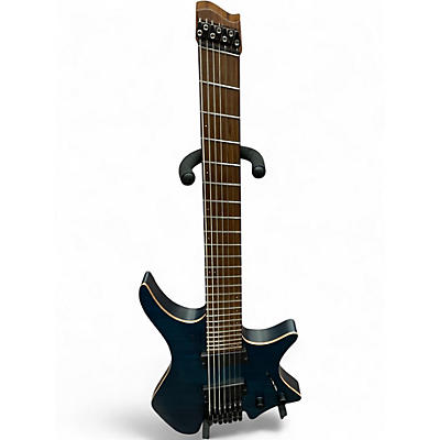 Used strandberg Boden Standard 7 Blue Flame Maple Solid Body Electric Guitar