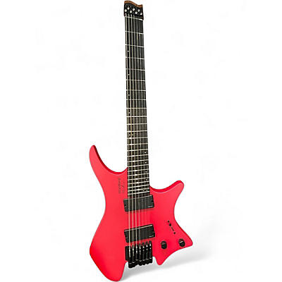 Used strandberg Boden Standard 7 Satin Red Solid Body Electric Guitar