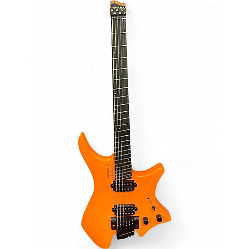 Used strandberg NX6 Orange Solid Body Electric Guitar Orange