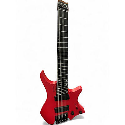 Used strandberg NX8 METAL Blood Red Solid Body Electric Guitar