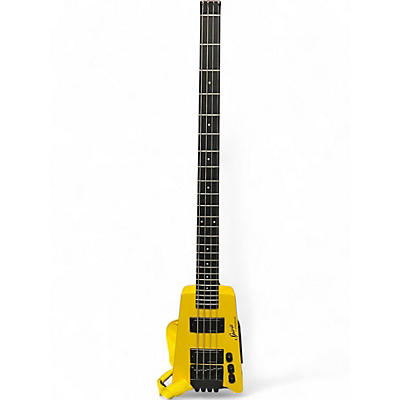 Used strandberg spirit bass guitar Yellow Electric Bass Guitar