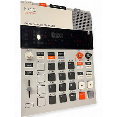 Used teenage engineering K.O. II Sampler Composer Drum Machine