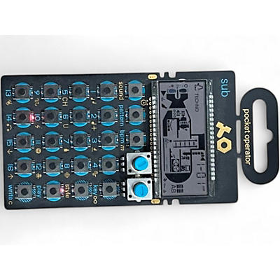 Used teenage engineering POCKET OPERATOR SUB  Production Controller