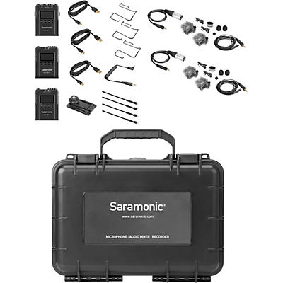 Saramonic UwMic9S Kit2 Dual Channel Advanced Wireless UHF Lavalier System