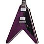 Open-Box Schecter Guitar Research V-1 Custom Electric Guitar Condition 2 - Blemished Transparent Purple 197881501686