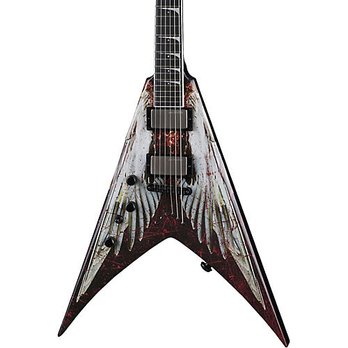 V Dave Mustaine Angel of Deth Left-handed Electric Guitar