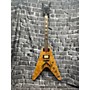 Used Dean V EXOTIC Solid Body Electric Guitar Natural