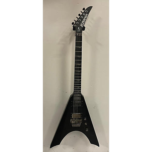 Kramer V Nite Solid Body Electric Guitar Black
