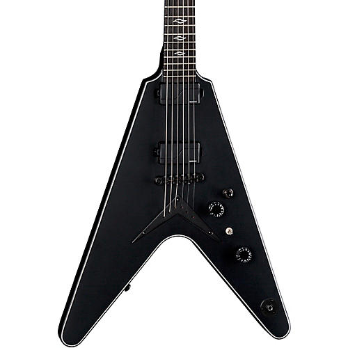 Dean V Select with Fluence Electric Guitar Black Satin