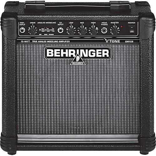 Behringer V Tone Gm108 15w Modeling Guitar Combo Amp Musician S Friend