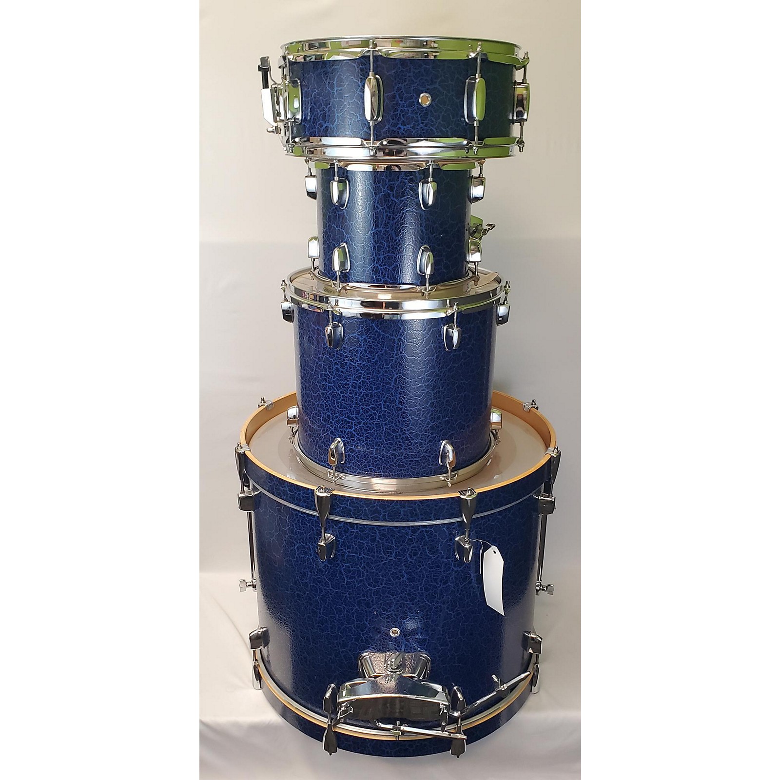 Used Mapex Vseries Drum Kit BLUE PLASMA Musician's Friend