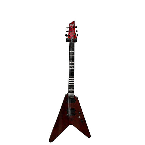 Schecter Guitar Research V1 Apocalypse Solid Body Electric Guitar RED REIGN