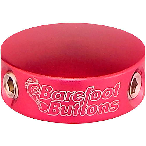 Barefoot Buttons V1 Mini Footswitch Cap Red