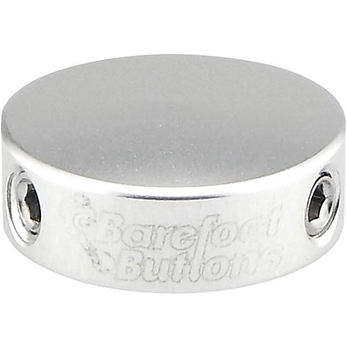 Barefoot Buttons V1 Mini Footswitch Cap Silver