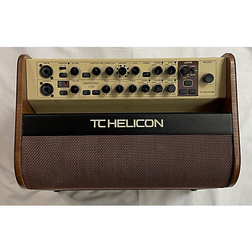 TC Helicon V100 Harmony Acoustic Guitar Combo Amp