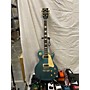 Used Vintage V100m Solid Body Electric Guitar Blue