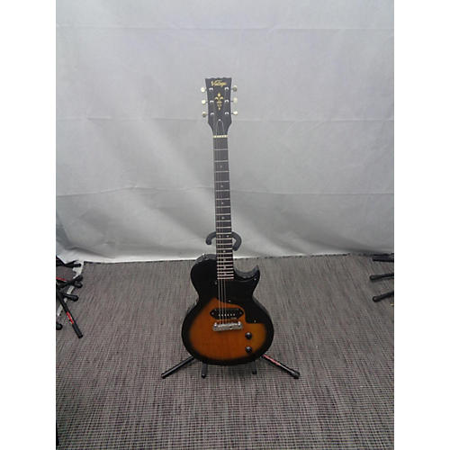 Vintage V120 Solid Body Electric Guitar 2 Tone Sunburst