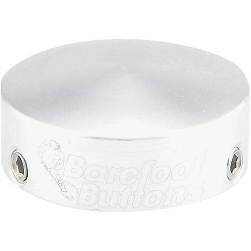 Barefoot Buttons V2 Skirtless Footswitch Cap Silver