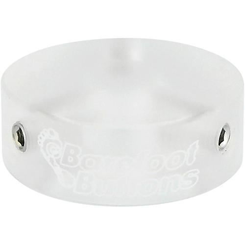 Barefoot Buttons V2 Standard Footswitch Cap Acrylic Clear