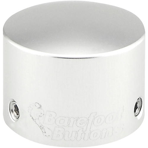 Barefoot Buttons V2 Tallboy Footswitch Cap Silver