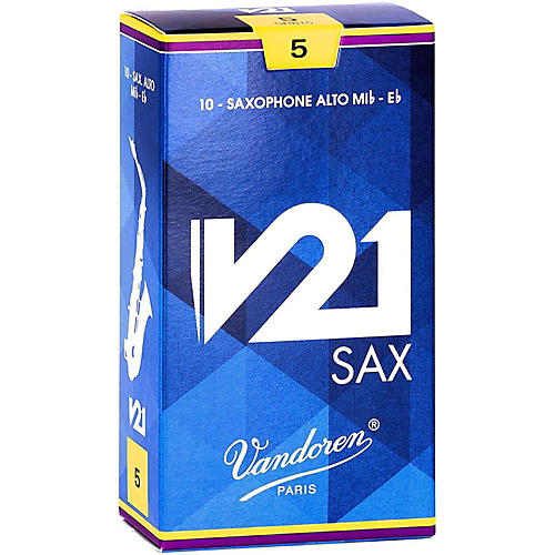 Vandoren V21 Alto Saxophone Reeds 5