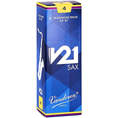 Vandoren V21 Tenor Saxophone Reeds, Box of 5 4