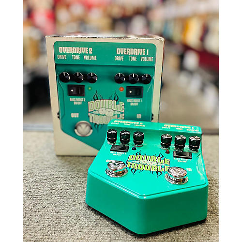 Visual Sound V2DT Double Trouble Dual Overdrive Effect Pedal
