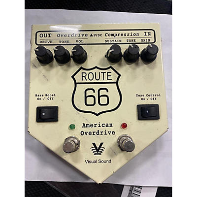 Visual Sound V2RT66 Route 66 Overdrive Compressor Effect Pedal