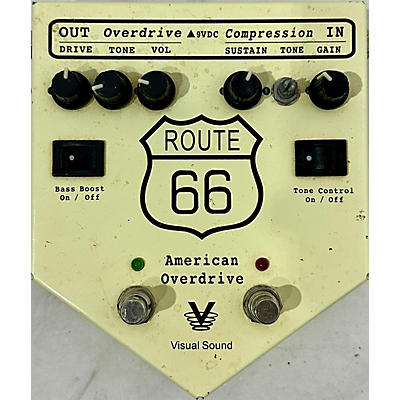 Visual Sound V2RT66 V2 Route 66 Overdrive Compressor Effect Processor