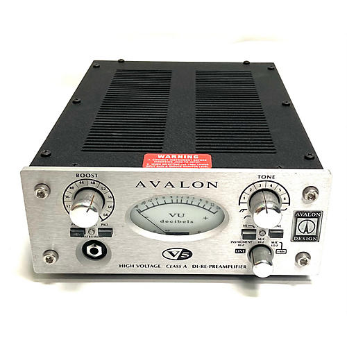 Avalon V5 Pure Class A Mono Channel Strip