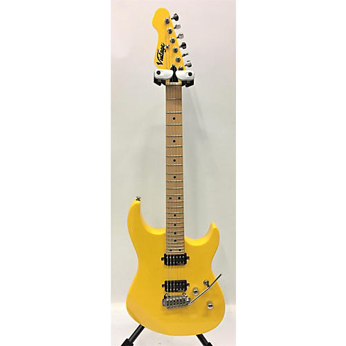 Vintage V6M24DY Solid Body Electric Guitar Yellow