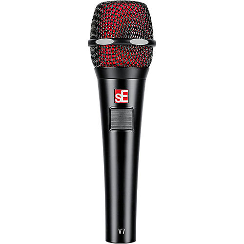 sE Electronics V7-PTT PUSH TO TALK Handheld Supercardioid with Mic Cradle