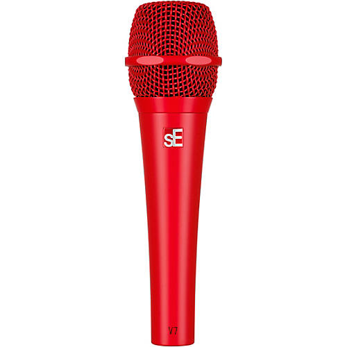 sE Electronics V7 Studio Grade Handheld Microphone Supercardioid Red