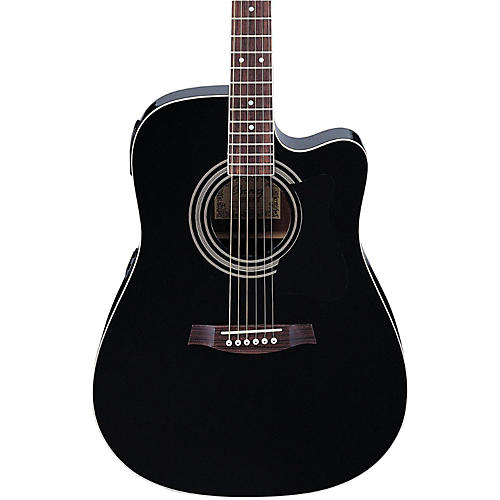 Ibanez V70CE Acoustic-Electric Guitar Black
