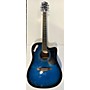 Used Ibanez V70CE Acoustic Electric Guitar Blue