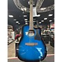 Used Ibanez V70CE Acoustic Electric Guitar Blue Burst