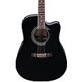 Ibanez V70CE Dreadnought Acoustic-Electric Guitar - Transparent BlueBlack