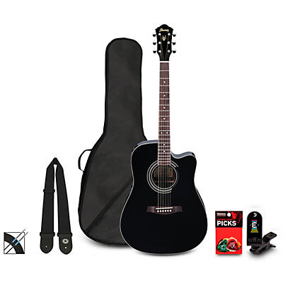 Ibanez V70CE Dreadnought Acoustic-Electric Guitar Pack