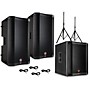 Harbinger VARI 2300 Series Powered Speakers Package With V2318S Subwoofer, Stands and Cables 12