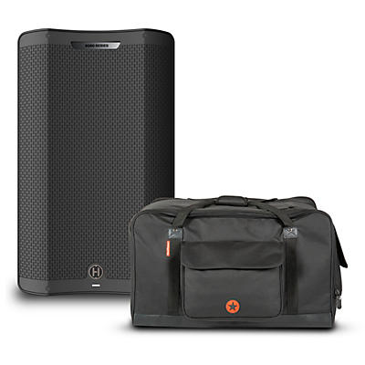 Harbinger VARI V4415 15" 650W Powered Speaker With Road Runner Bag