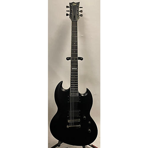 ESP VB400 VIPER BARITONE Solid Body Electric Guitar BLACK SATIN