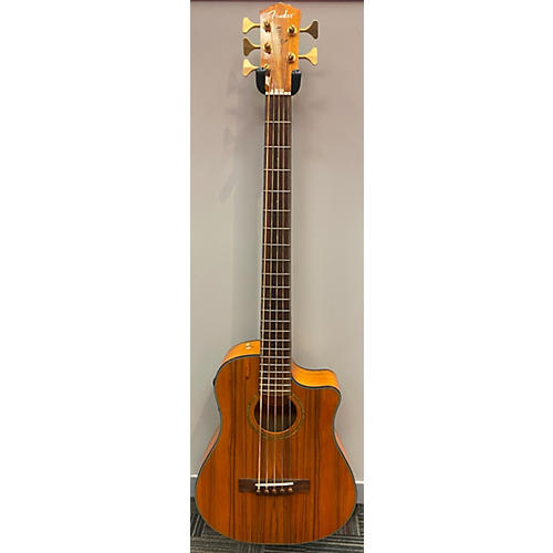 Fender VB5 Acoustic Bass Guitar Natural