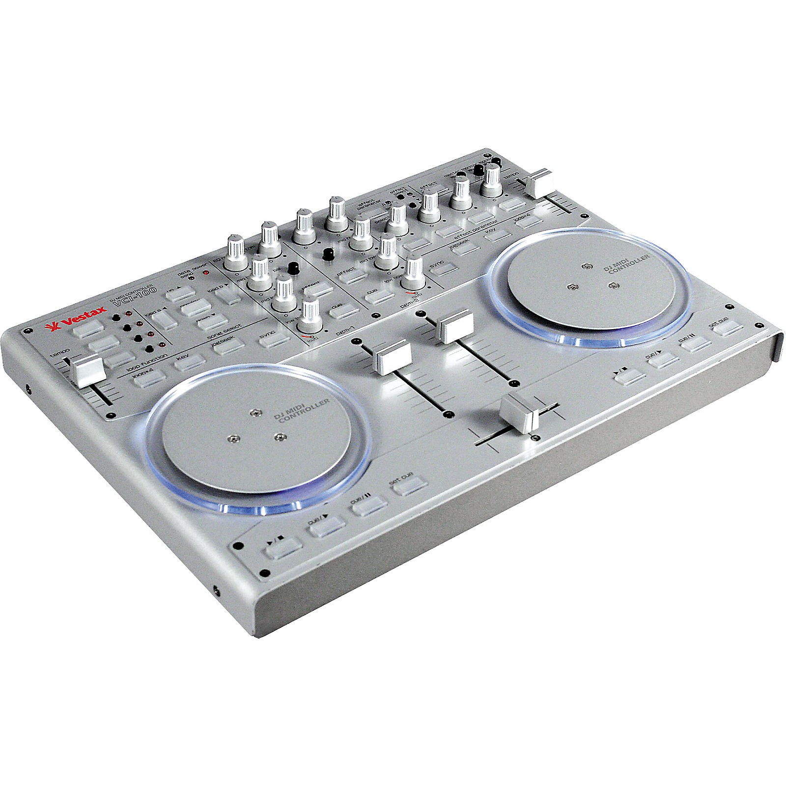 Vestax VCI100 Tabletop DJ MIDI Controller Musician's Friend