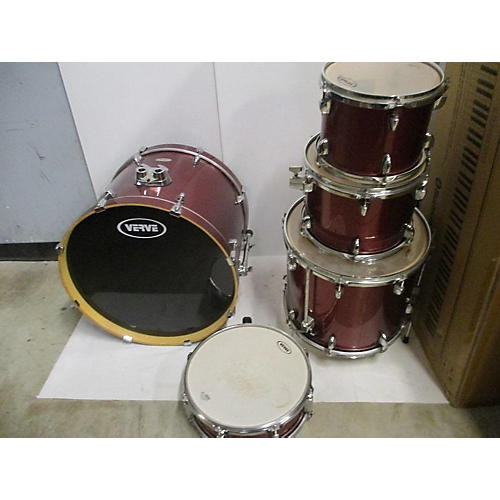 Verve VD3522 Drum Kit RED SPARKLE