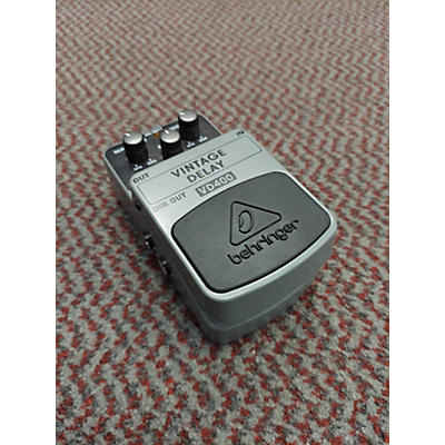 Behringer VD400 Vintage Delay Effect Pedal